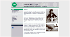 Desktop Screenshot of dorsetmassage.co.uk